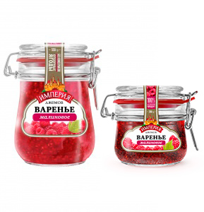 Raspberry Confiture, Swing-Top Jar